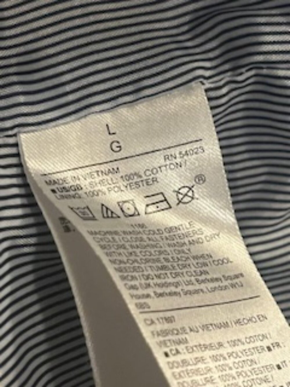 Gap Cotton Spring Jacket - Picture 7 of 8